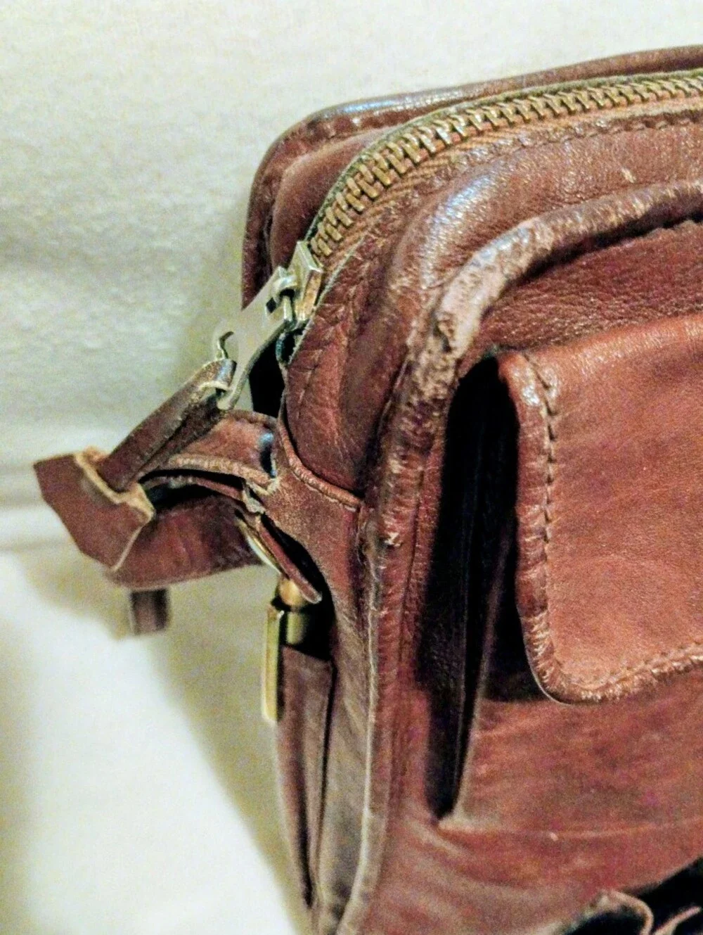 Fairfax Leather Hippie Satchel 70s Boho Good Goods